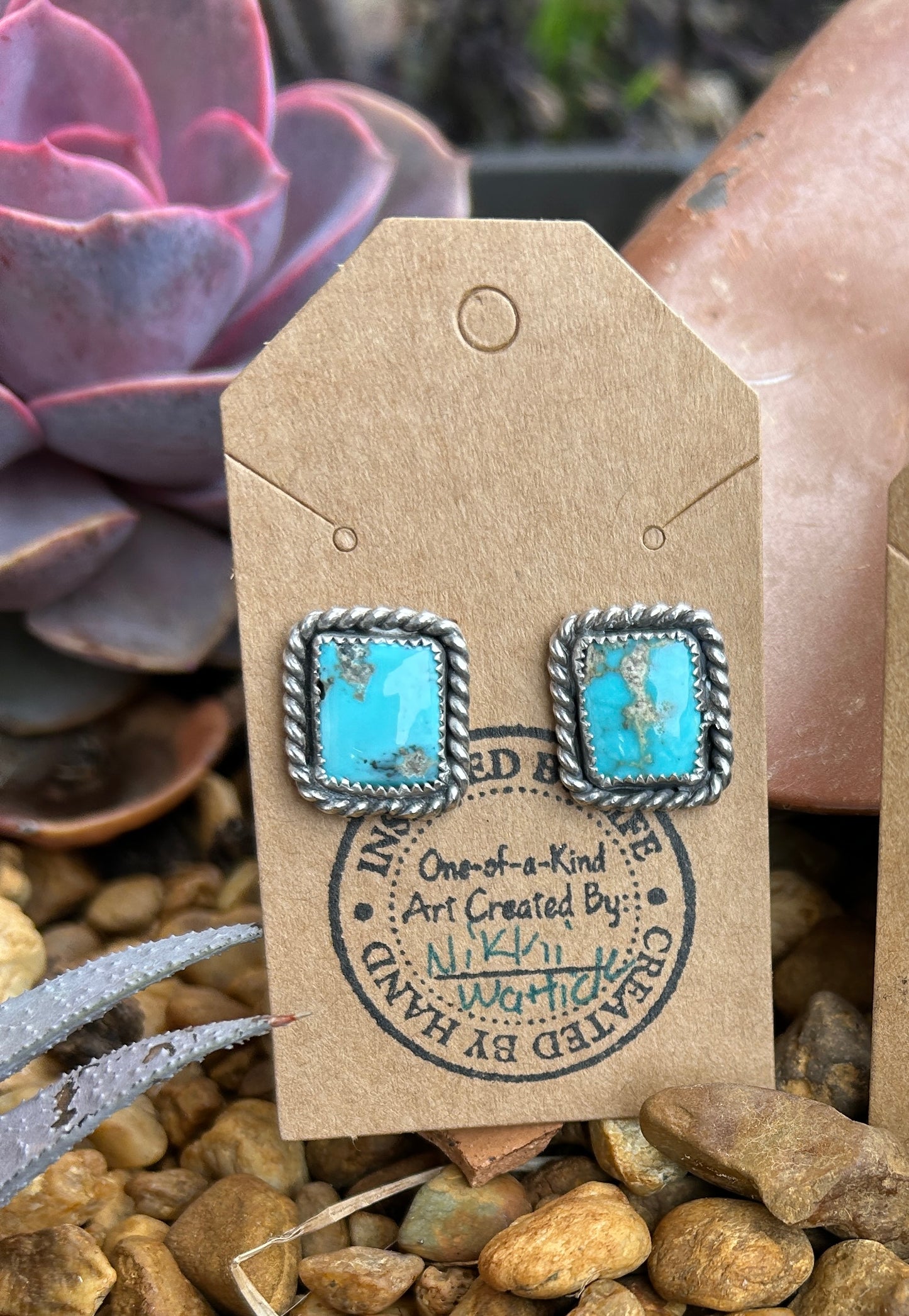 Turquoise earrings
