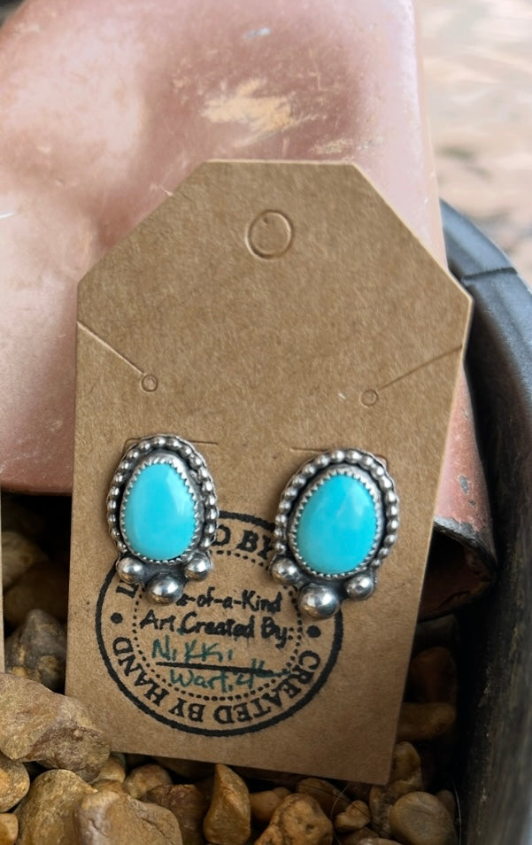 Turquoise earrings
